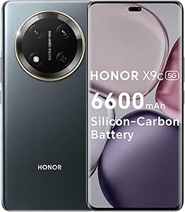 موبايل هونر X9c بذاكرة رام 12 جيجابايت وذاكرة داخلية 256 جيجابايت ثنائي شرائح الاتصال 5G بلون برتقالي صن رايز - اصدار الشرق الاوسط